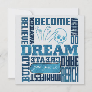 Dream - ASL Design Invitation