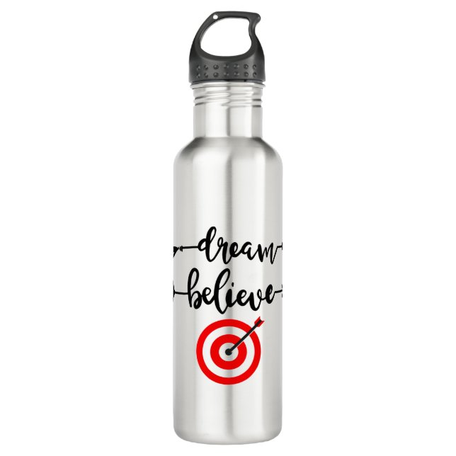 DREAM BELIEVE ACHIEVE 710 ML WATER BOTTLE (Front)