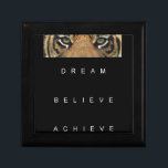 dream believe achieve motivational quote gift box<br><div class="desc">dream believe achieve motivational quote</div>