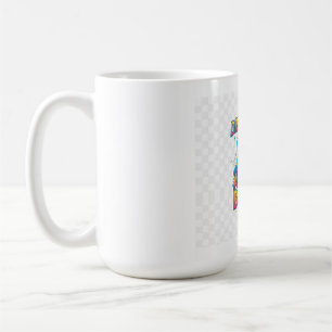 Dream Big Achieve Bigger Retro Rocket Launch & S Coffee Mug