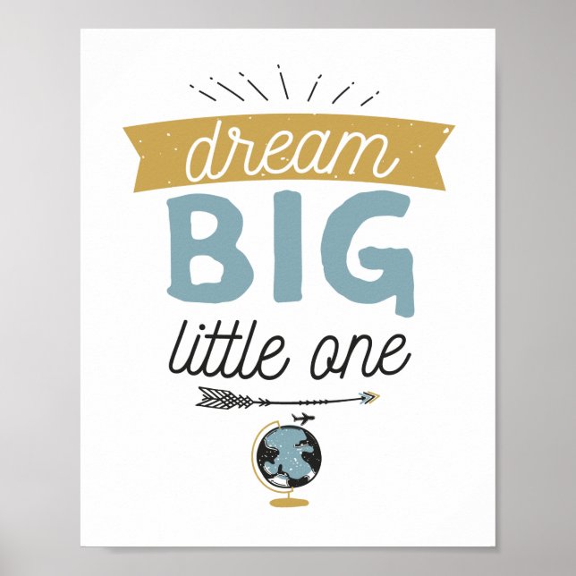 Dream Big Adventure Sign (Front)