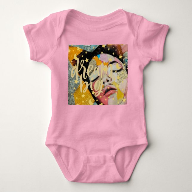 Dream Big Baby Bodysuit (Front)