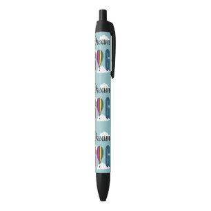 Dream big black ink pen