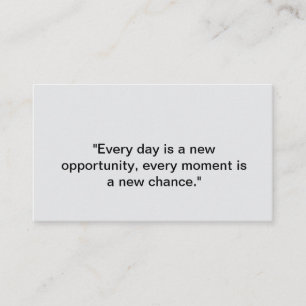 "DREAM BIG" BUSINESS CARD