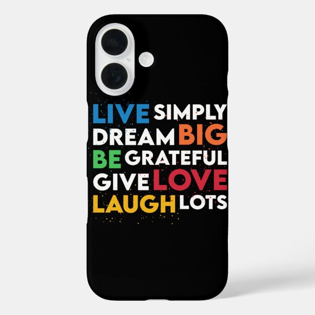 Dream Big Case-Mate iPhone Case (Back)