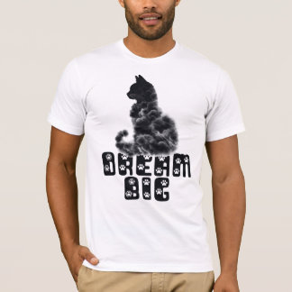 Dream Big Cat, Cloud Shaped Cat Graphic T-Shirt
