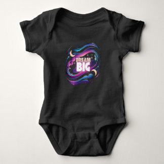 Dream Big - Cosmic Galaxy Baby Bodysuit