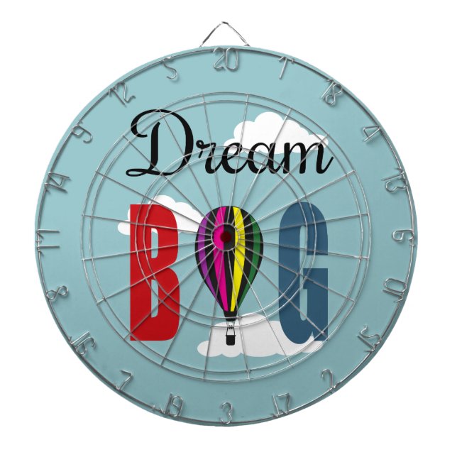 Dream big dartboard (Front)