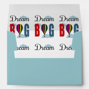 Dream big envelope