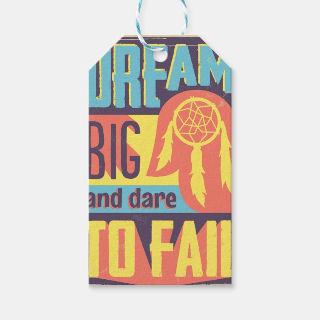 Dream Big   Gift Tags (Front)