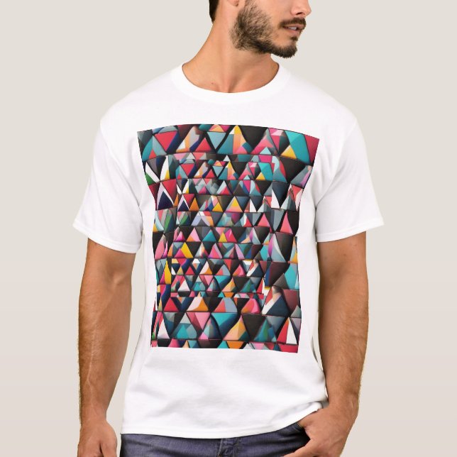 "Dream Big. Hustle Hard. Shine Bright Every Day." T-Shirt (Front)