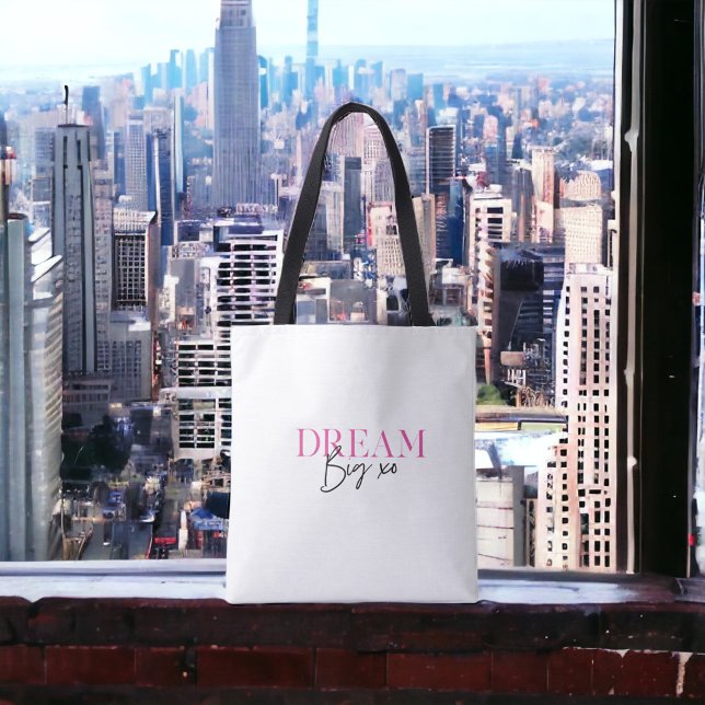 Dream Big Inspirational Motivational Tote Bag (Creator Uploaded)