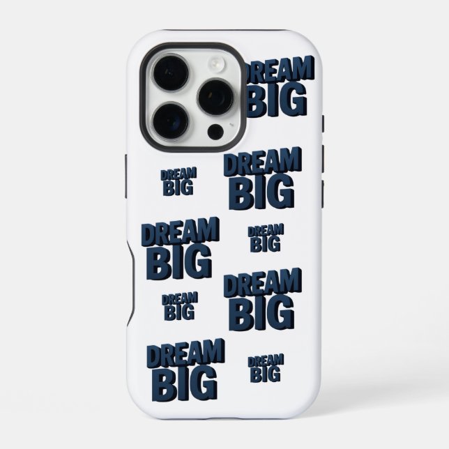 Dream Big iPhone Case (Back)