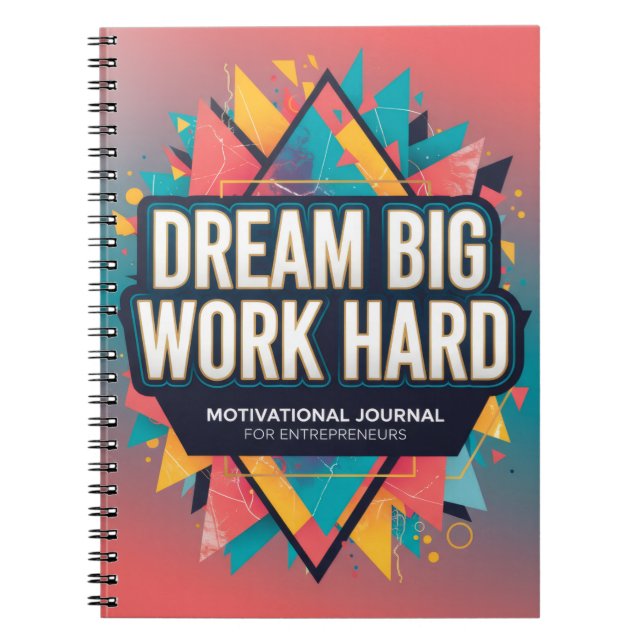 Dream Big Journal for Entrepreneurs (Front)