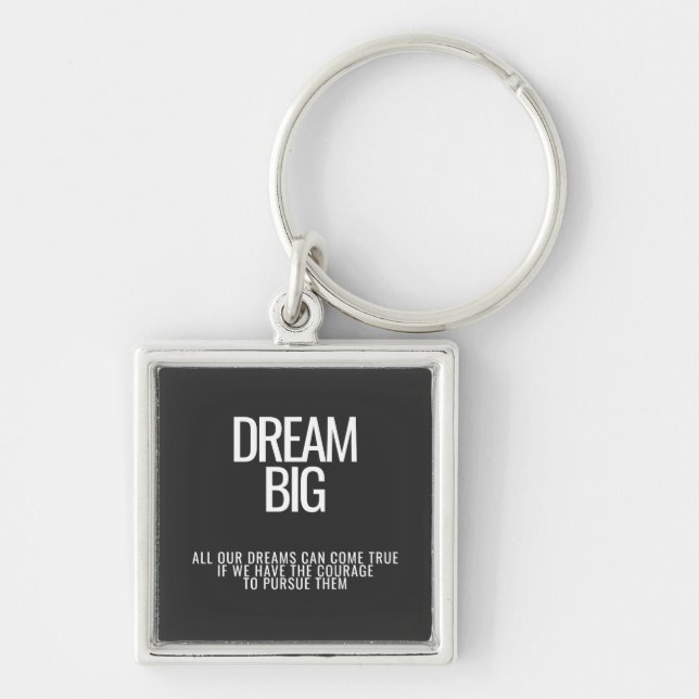 Dream Big Keychain (Front)