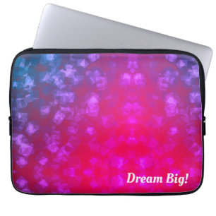 Dream big laptop sleeve