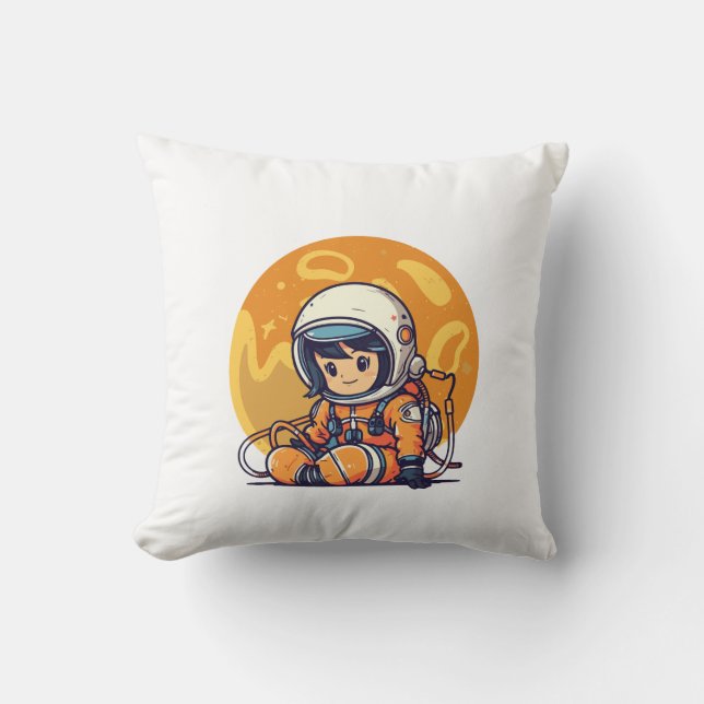 Dream Big, Little Astronaut Cushion (Front)
