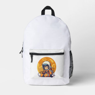 Dream Big, Little Astronaut Printed Backpack