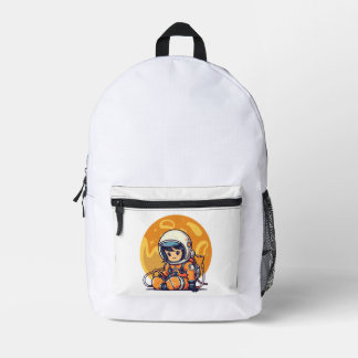 Dream Big, Little Astronaut Printed Backpack