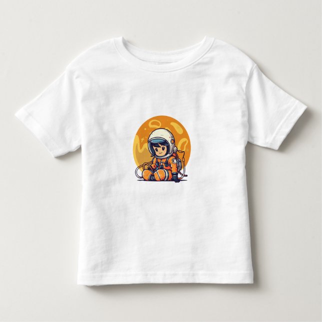 Dream Big, Little Astronaut Toddler T-Shirt (Front)