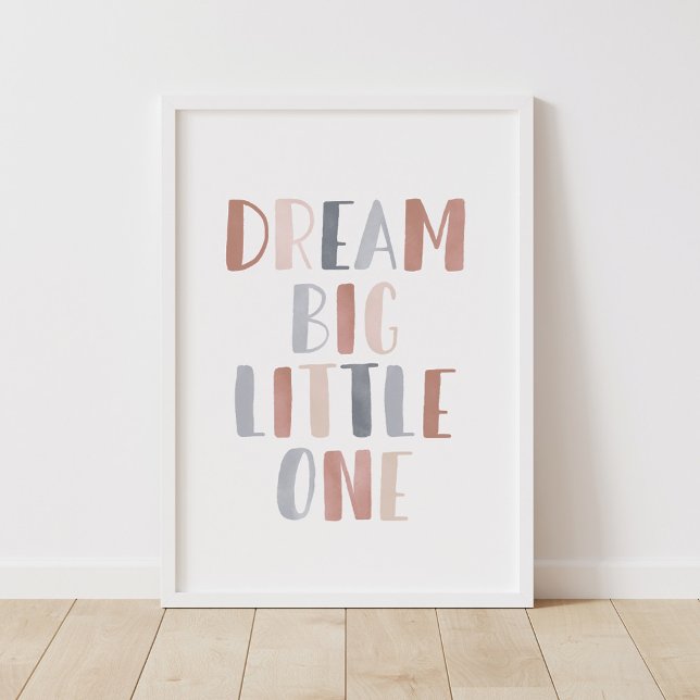 Dream Big Little One Boho Kids Room Decor (Creator Uploaded)