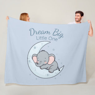 Dream Big, Little One Fleece Blanket
