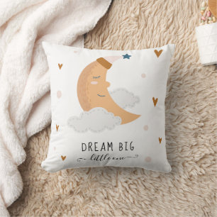 Dream big little one personalised name cushion