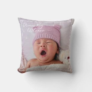Dream big little one personalizable cushion