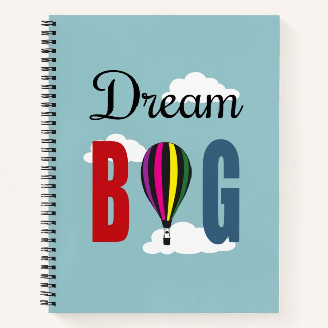 Dream big notebook (Front)