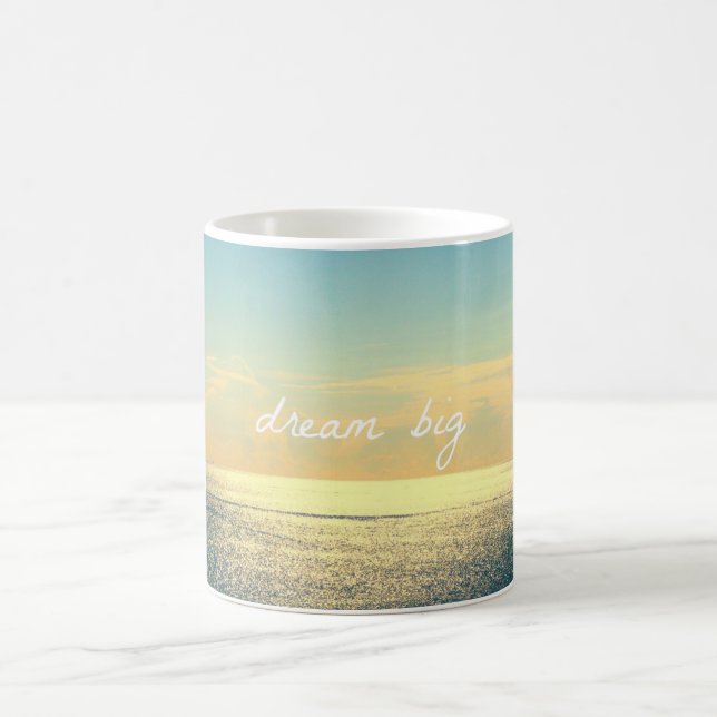 DREAM BIG OCEAN PHOTO MUG (Center)