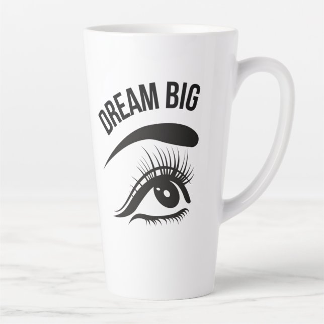 Dream Big Optician Eye’s Latte Mug (Right)