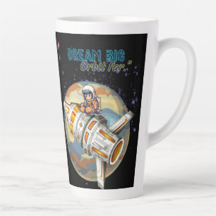 DREAM BIG ORBIT FAR LATTE MUG