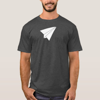 Dream Big Paper Airplane T-Shirt
