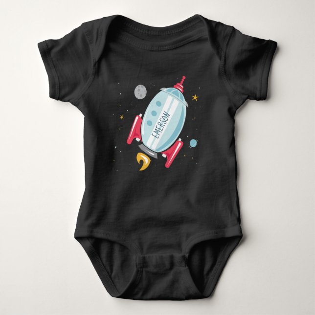 Dream Big - Personalised Baby Bodysuit (Front)