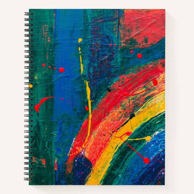 Dream Big" Personalised School Notebook – Motivati (Front)
