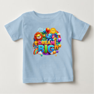 "Dream Big: Rainbow Joy Tee" Baby T-Shirt