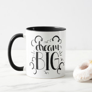 Dream Big - Retro Typography Mug