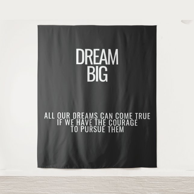 Dream Big Tapestry (Front)