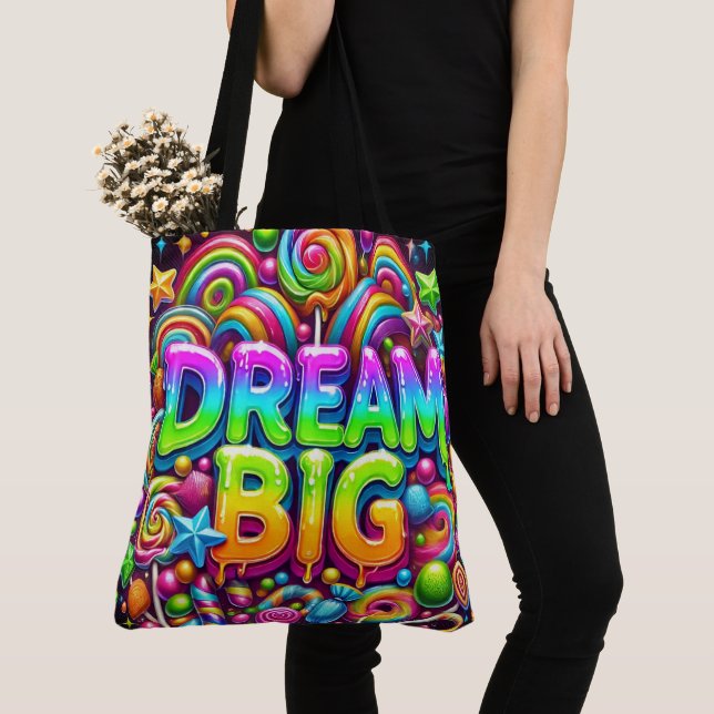 Dream Big Tote Bag (Close Up)