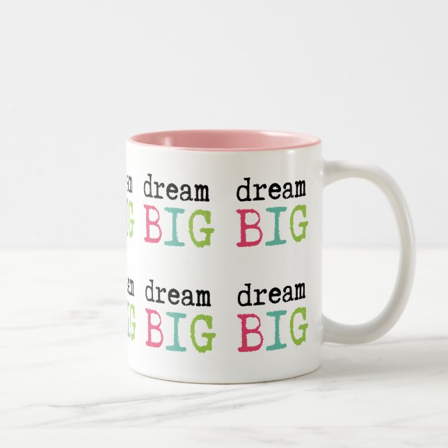 Dream Big Two-Tone Coffee Mug (Right)