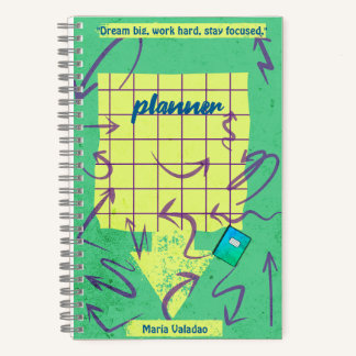 Dream Big, Work Hard Notebook