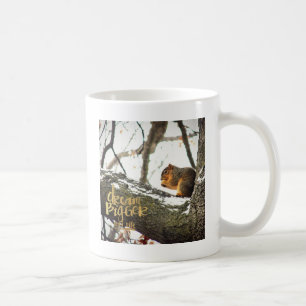 Dream Bigger than Life Squirrel Coffee Mug