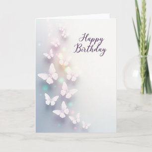 Dream Birthday Butterfly Card