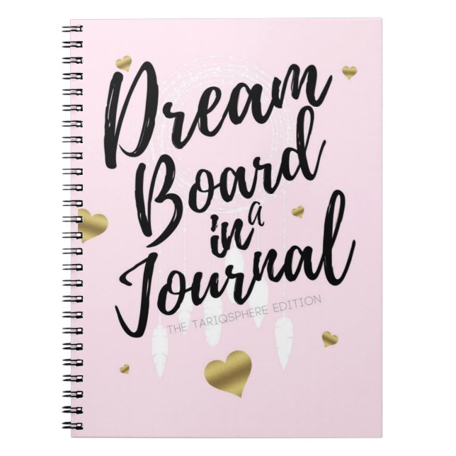 Dream Board in a Journal (Front)