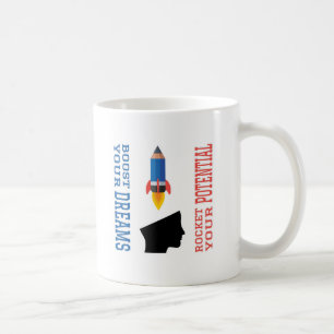 Dream Booster and Potential Rocket Coffee Mug