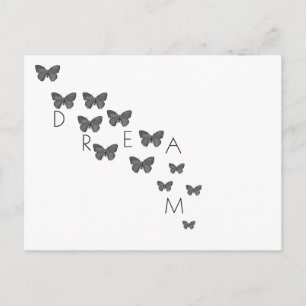 Dream Butterflies Postcard