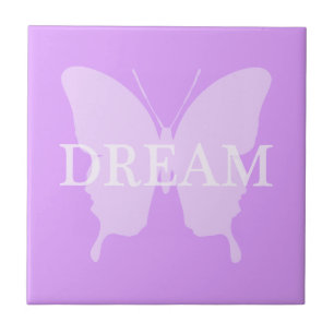 Dream Butterfly Ceramic Tile