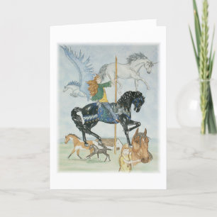 "Dream Carousel" Thank You Card