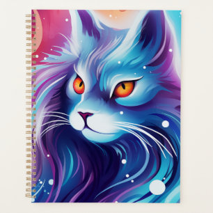 Dream Cat Blue Planner