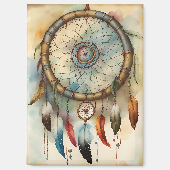 Dream Catcher Art Magnet (Front)